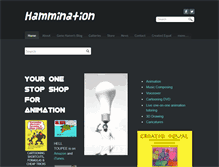 Tablet Screenshot of hammination.com